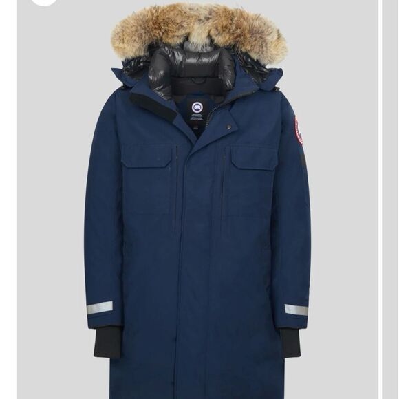 Mens Canada Goose Updated Westmount Parka in Navy | Size: Medium | NWT - Picture 1 of 11